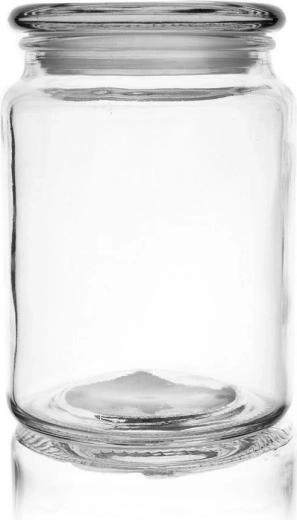 Stiklinė maisto laikymo talpa 750 ml su dangteliu