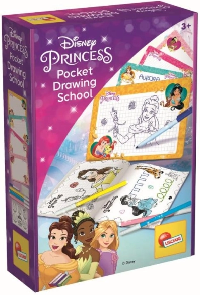 Kelionių piešimo mokykla – Disney princesės