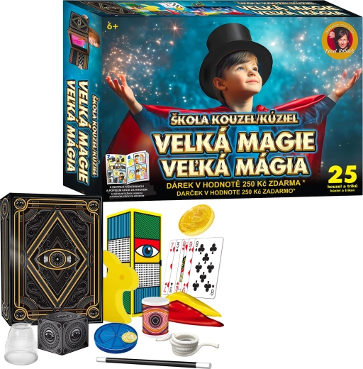 Magijos mokykla – didžioji magija, 25 triukų rinkinys