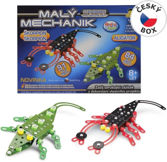 Mažasis mechanikas – konstruktoriaus žaislas