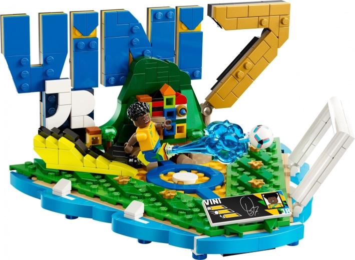 Vini Jr. minifigūrėlė veiksmo akimirkoje