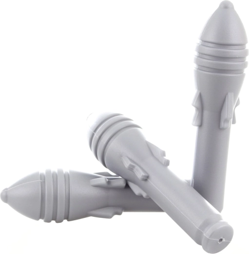 Trys nuimamos raketos