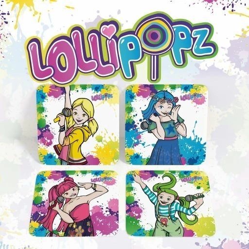 Kamštinių padėkliukų rinkinys Lollipopz – 4 vnt.