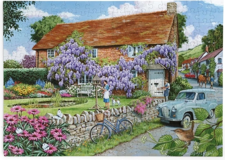 Wisteria House Puzzle, 250 Large Pieces
