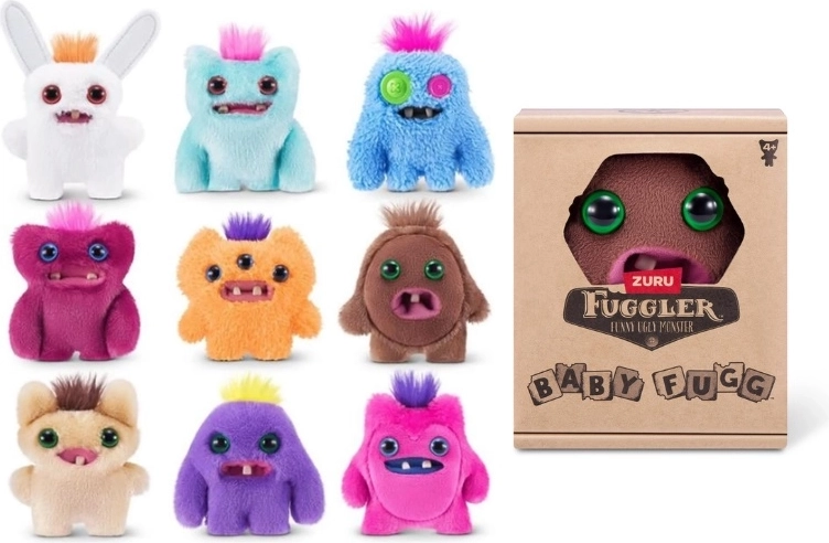 ZURU Fuggler Mini Baby Fuggs kolekcinis pliušinis žaislas – 1 vnt.