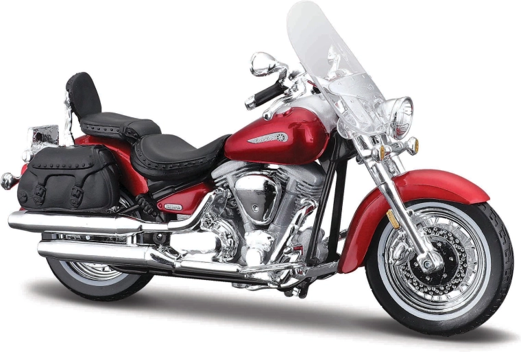 Maisto motociklo modelis Yamaha Road Star Silverado 1:18