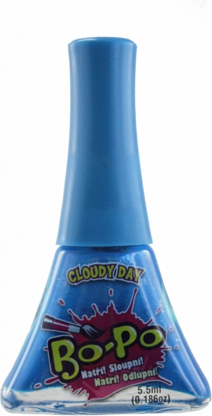 BO-PO nagų lakas, prekės ženklas, mėlynas „Cloudy day“