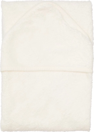 Timboo hooded towel XXL 95 × 95 cm Daisy White