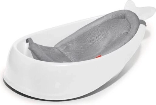 Vaikiška vonelė Skip Hop Moby Smart Sling – Balta