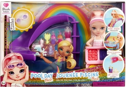 Rainbow High Littles baseino žaidimų rinkinys su lėle Blush