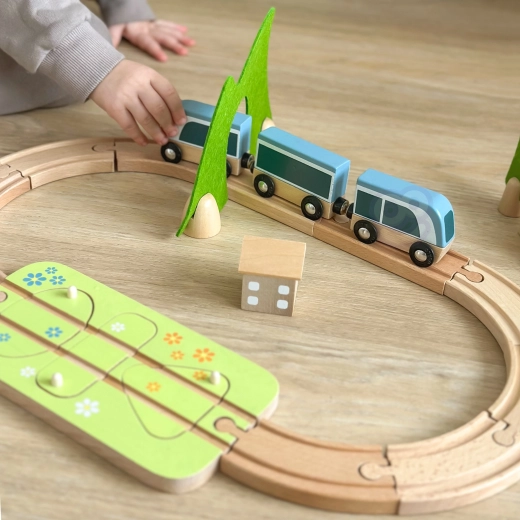A train set full of adventure
