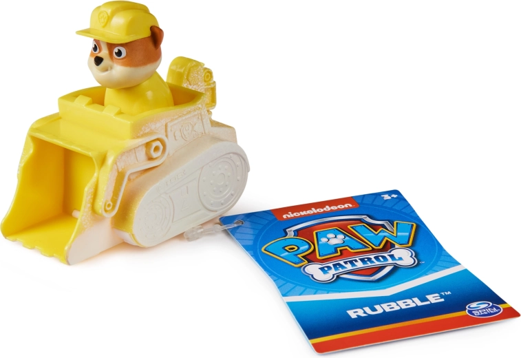 Integruota RUBBLE figūrėlė pasirengusi veikti