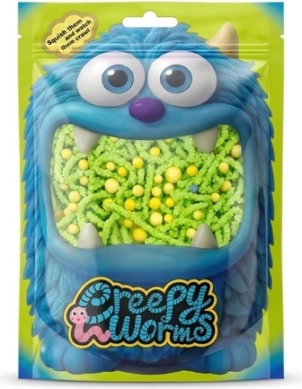 STNUX Creepy worms – green sensory worms