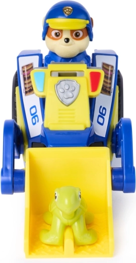 Action bulldozer with working blade
