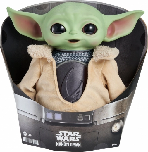 Pliušinis žaislas „Star Wars: The Mandalorian“ Grogu 28 cm
