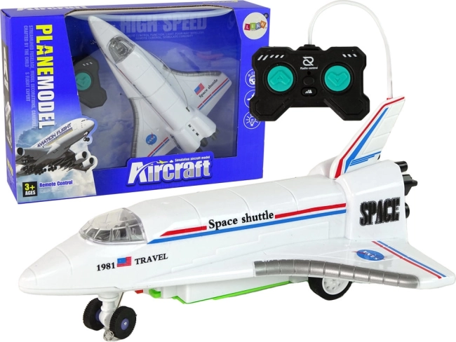RC Jet Plane with Remote Control – White
