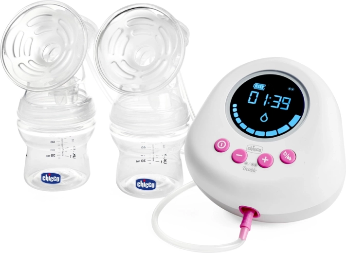 Chicco Double Electric Breast Pump Double Pink