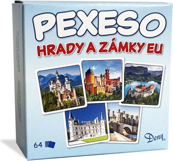 Pexeso „ES pilys ir rūmai“ dėžutėje