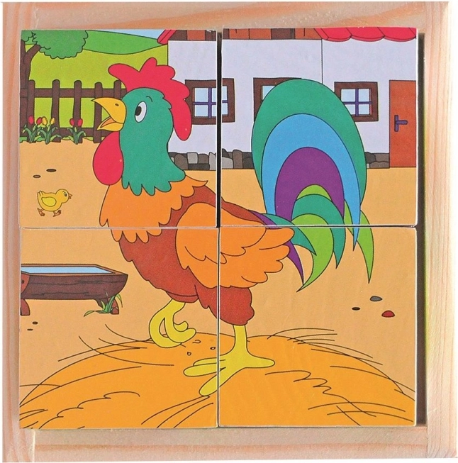 Cube Puzzle – Life in the Countryside