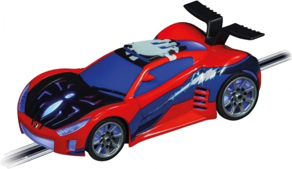 Blue Spider-Man Speed Shifter car for GO!!! slot car tracks 1:43