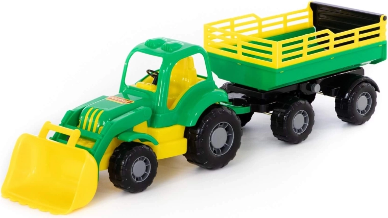 Movable front loader
