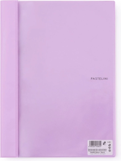 Greitas segtuvas A4 su priekine kišene PASTELINI, violetinis
