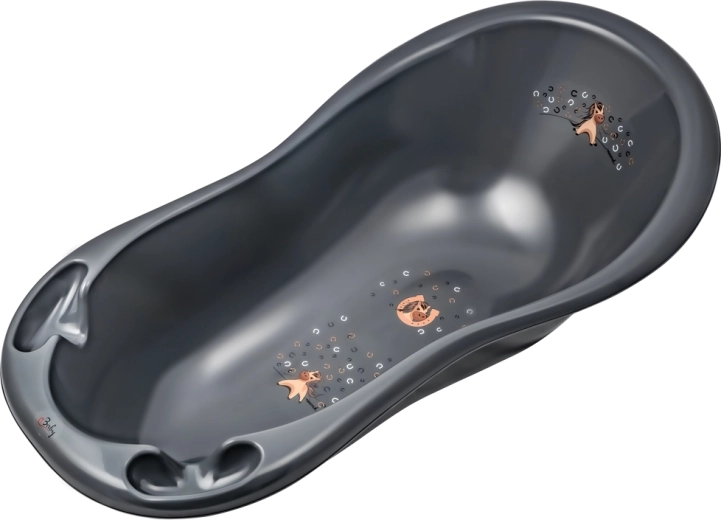 MALTEX designer baby bathtub Minimal pony 100 cm – Grey