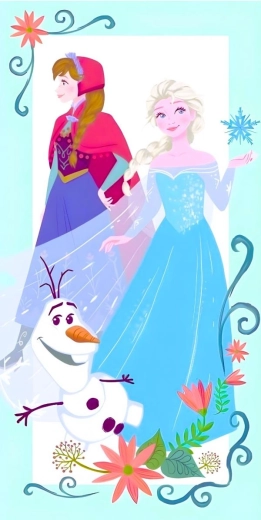 Rankšluostis „Frozen“ – 1 vnt.