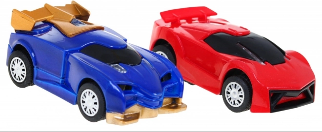 7-meter race track for children aged 3 to 8 + speed change function + 2 cars + lights