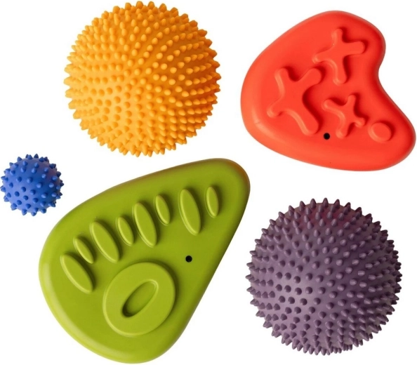 MOMS CARE Sensory Balance Set with Massage Ball - 5 pcs