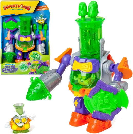 MagicBox Toys SuperZings SuperThings Ultra Striker Professor K robot and figures