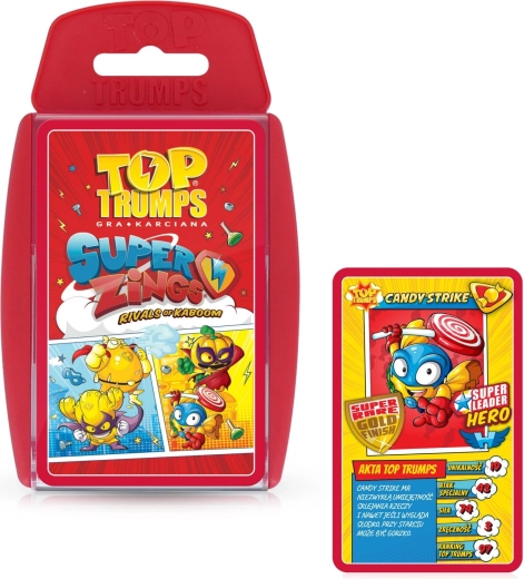Top Trumps Card Game – SUPER ZINGS
