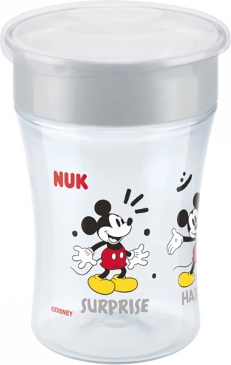 Vaikiškas puodelis NUK Magic Cup MICKEY MOUSE 360° 230 ml (8+ mėn.)