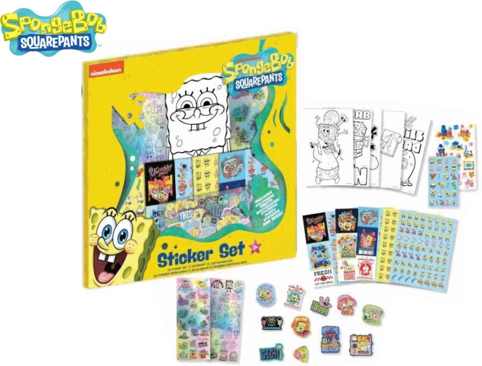 SpongeBob Sticker Set (500 pcs)