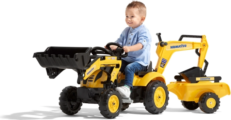 Pedal drive for active movement