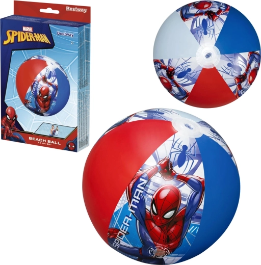 Bestway Marvel Spider-Man pripučiamas paplūdimio kamuolys 51 cm