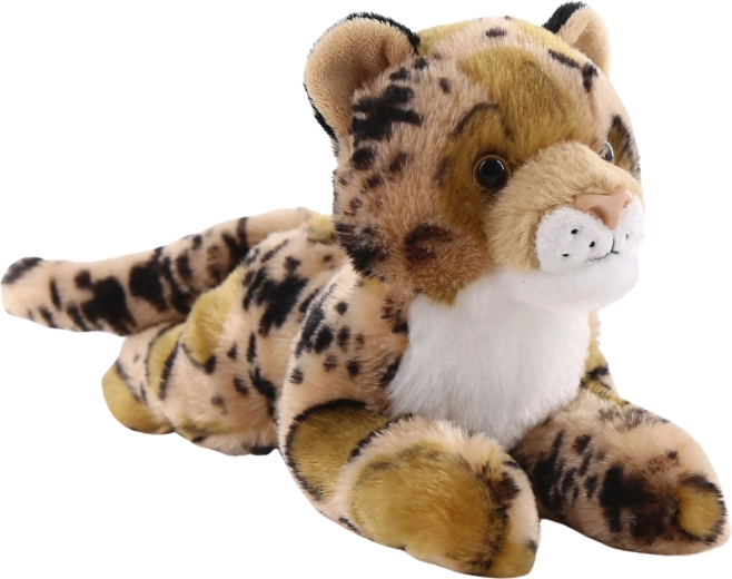 Plush Leopard Lying 25 cm