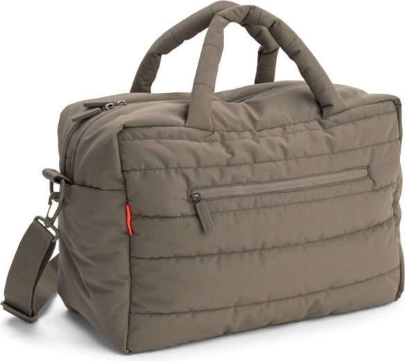 Done by Deer quilted changing bag, grey-brown