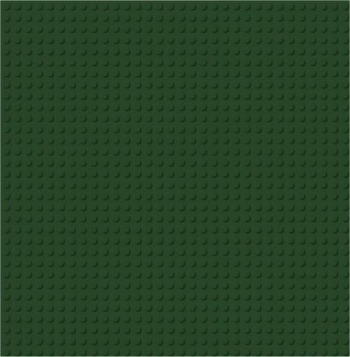 Brixies Plus pagrindinė statymo plokštė tamsiai žalia 25,5 x 25,5 cm