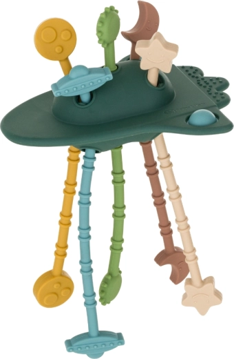 Petite&Mars silikoninis sensorinis žaislas Crazy Rocket Frosted Sky 10m+