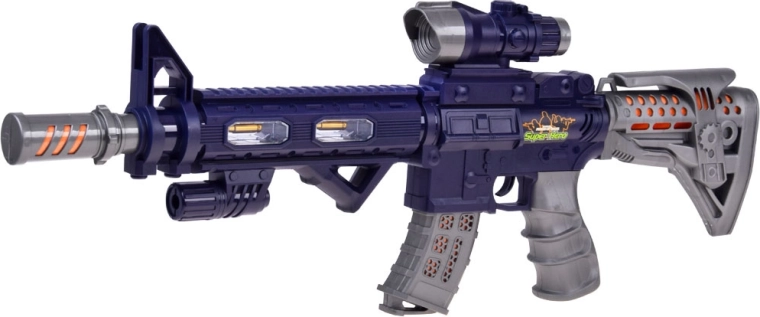 Light and sound when the trigger is pressed