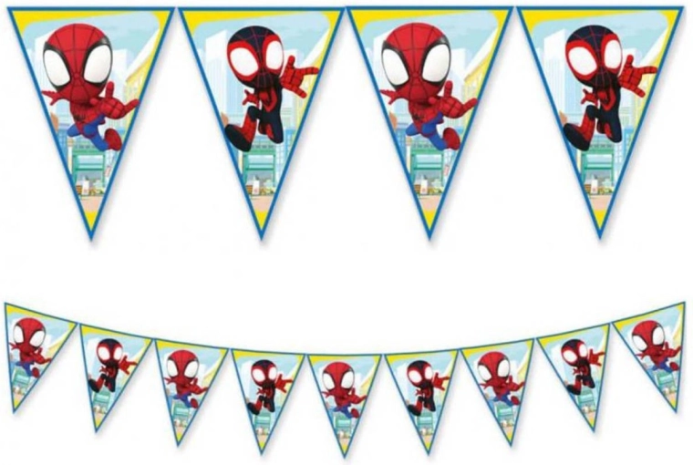 Girlianda su vėliavėlėmis Spidey 2,3 m
