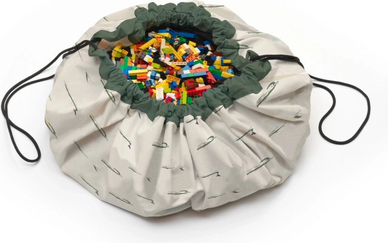 Tidy up in seconds thanks to drawstrings