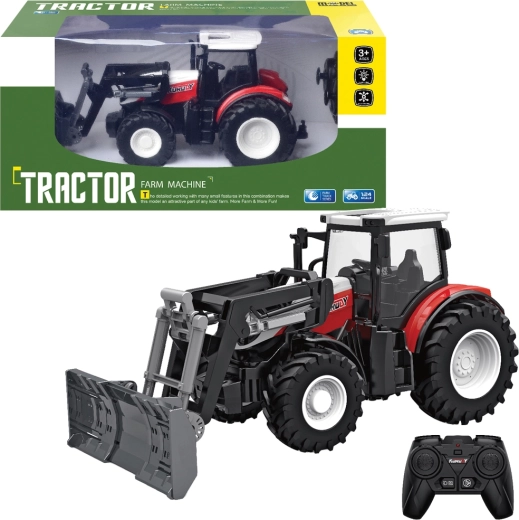 RC tractor with loader 1:24
