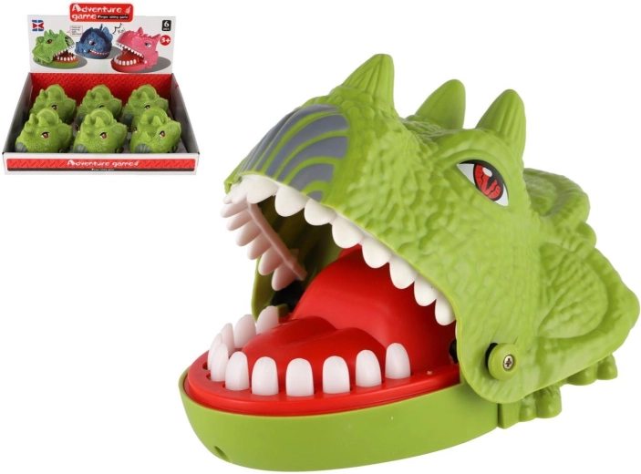 Dinosaur Finger-Biting Reaction Game