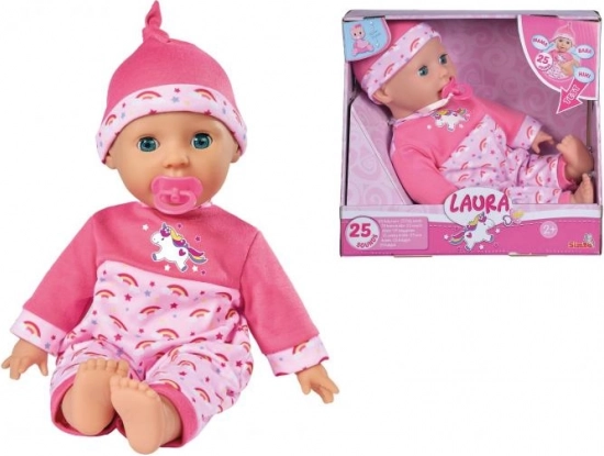 Lėlė Laura su vaikiškais garsais