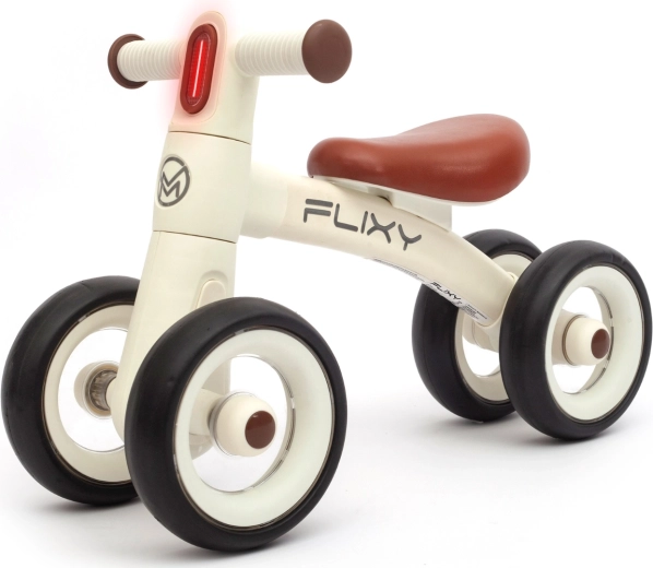 Milly Mally Flixy Cream Ride-On Balance Bike for Children