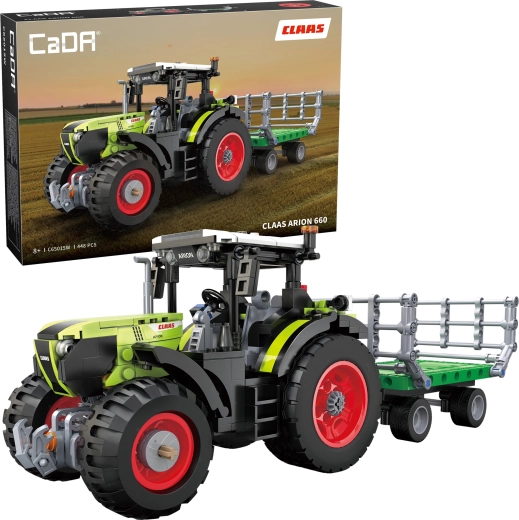 CaDA konstruktorius traktorius Claas Arion 660 (448 dalys)