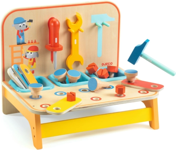 Safe wooden design and vibrant colors