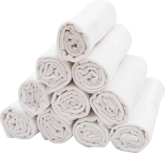New Baby Cotton Diapers Standard 70 × 80 cm (10 pcs)